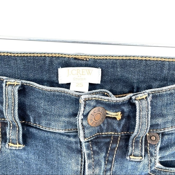 J. Crew Stretch Medium Wash Skinny Jeans - Picture 7 of 9